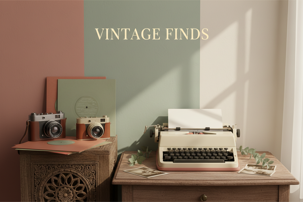 Retro, Vintage Inspired Finds, and Fun Stuff