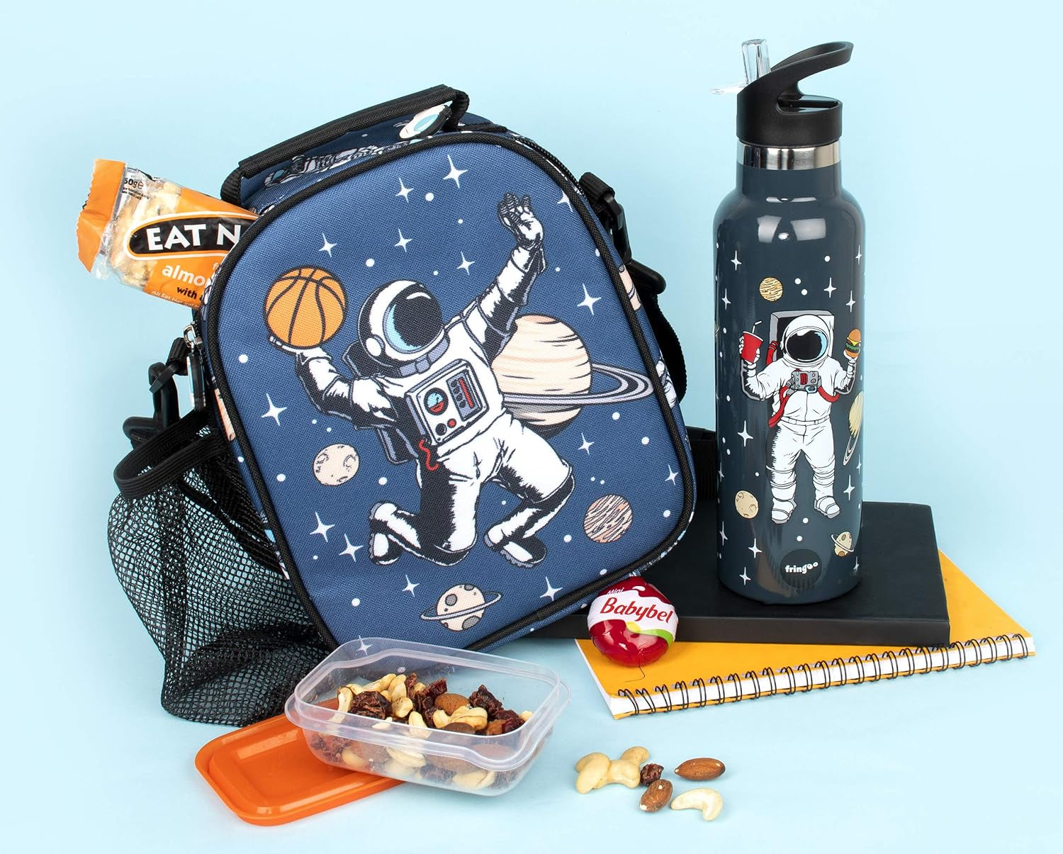 Kids Lunch Bag for School - Insulated with Water Pocket