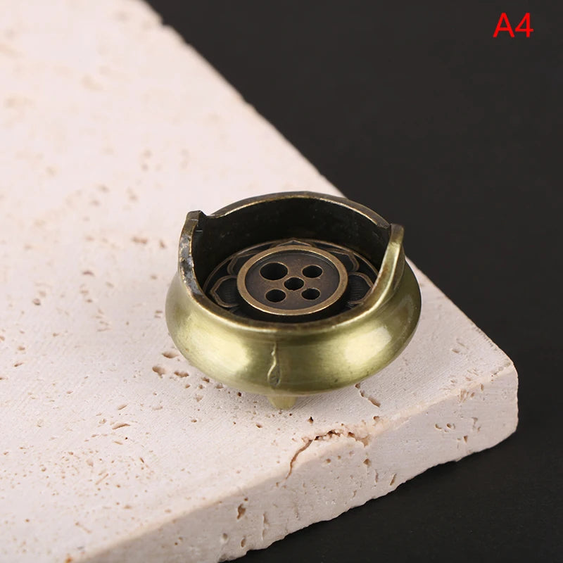 1PC Alloy Incense Burner Stick Holder Lotus Incense Burner 12 Styles