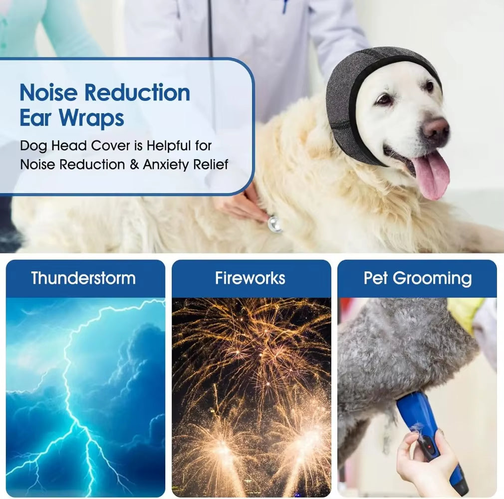 Protect Your Pup with Waterproof Dog Ear Muffs - Perfect for Swimming, Grooming, and Reducing Anxiety!