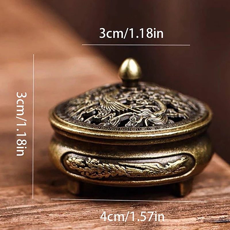 1PC Alloy Incense Burner Stick Holder Lotus Incense Burner 12 Styles