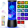 Jellyfish Lamp, Jelly Fish Light Lamp with Music Bluetooth Speaker & White Noise, 10 Color Changing Jellyfish Aquarium with Speed Control Sensory Mood Light for Relax, Christmas Gift for Kids