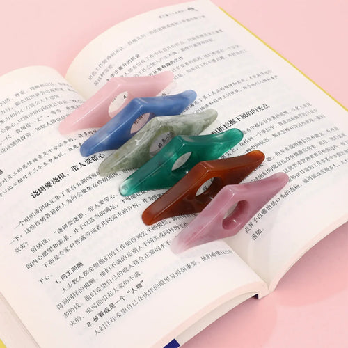 1 Pc Thumb Book Support Book Page Holder School Supplies Reading Aids Student Book Accessories Spreader Convenient Bookmark