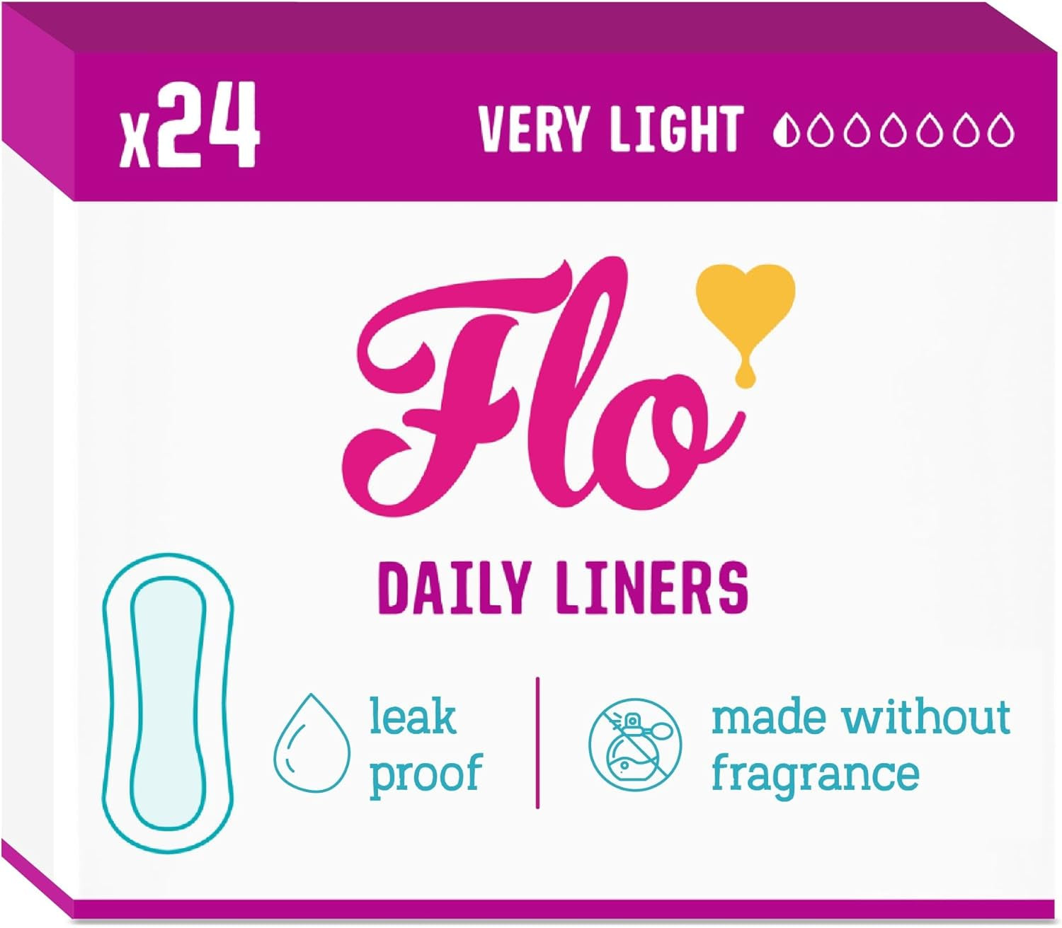 - Daily Liners (96 Pack) Very Light w - Wrapped, Ultra-Thin - Natural, Absorbent, Soft & Breathable - Made with Organic Bamboo - Panty Liners for Women - Fragrance Free - Vegan & Cruelty Free