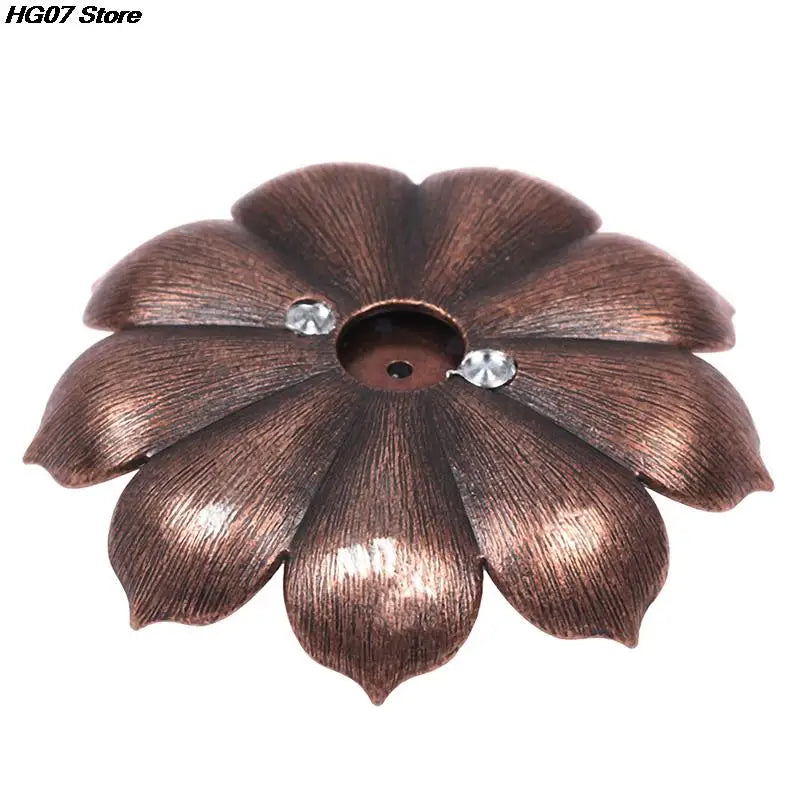 1PC Alloy Incense Burner Stick Holder Lotus Incense Burner 12 Styles