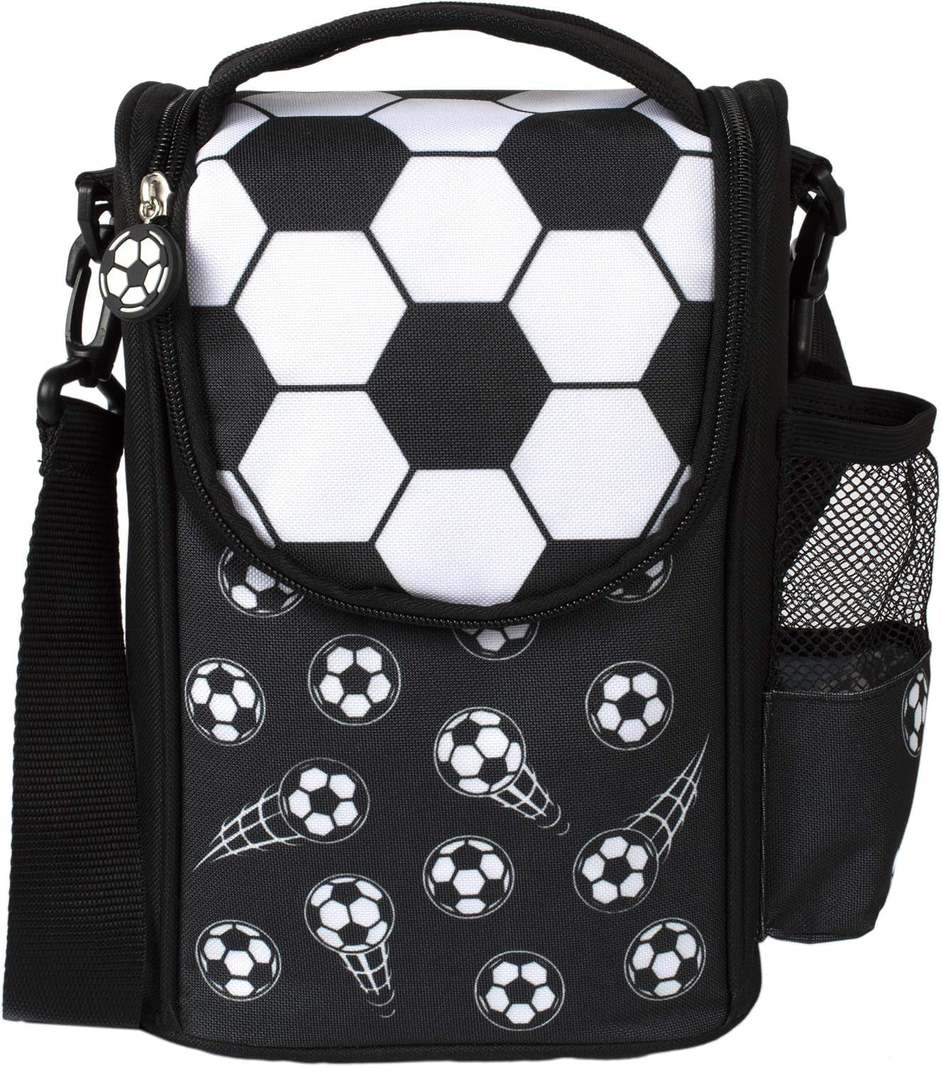 Kids Lunch Bag for School - Insulated with Water Pocket - 5 Designs
