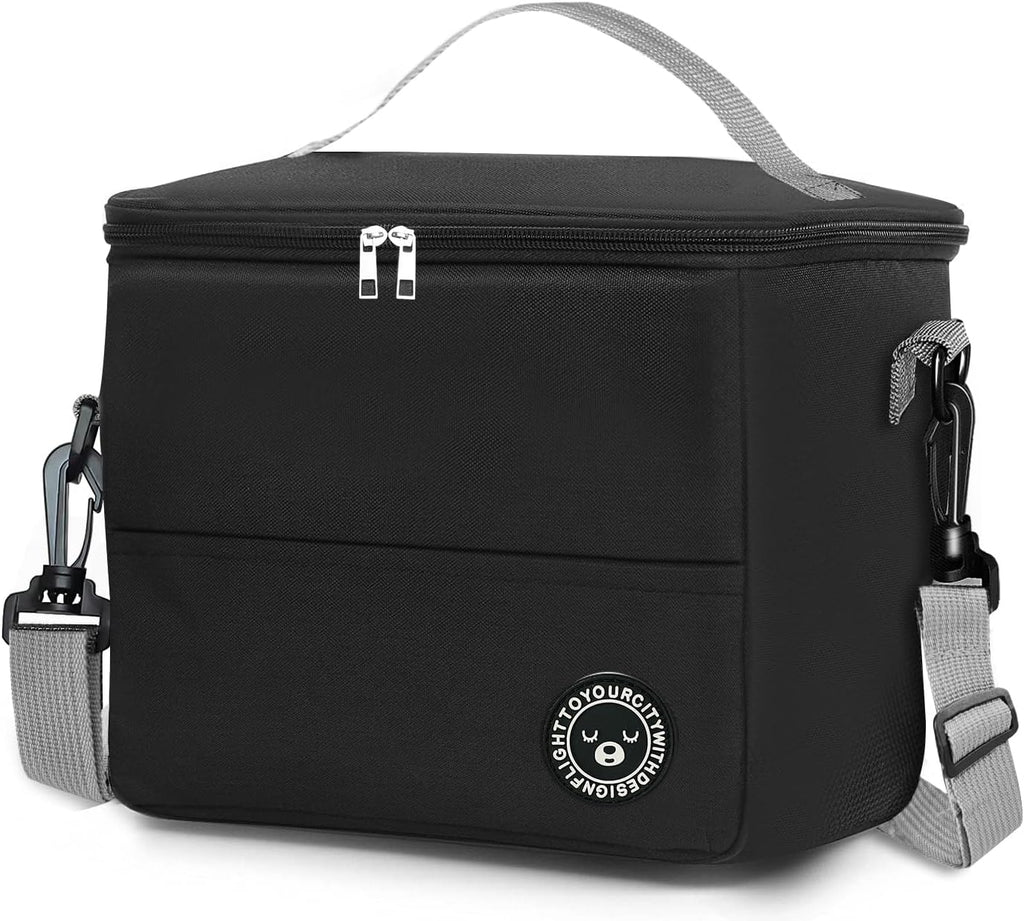 Lunch Bag, Insulated 7.9L Cooler Bag Waterproof Leak-Proof for Outdoor, Beach, Camping, BBQ, Travel