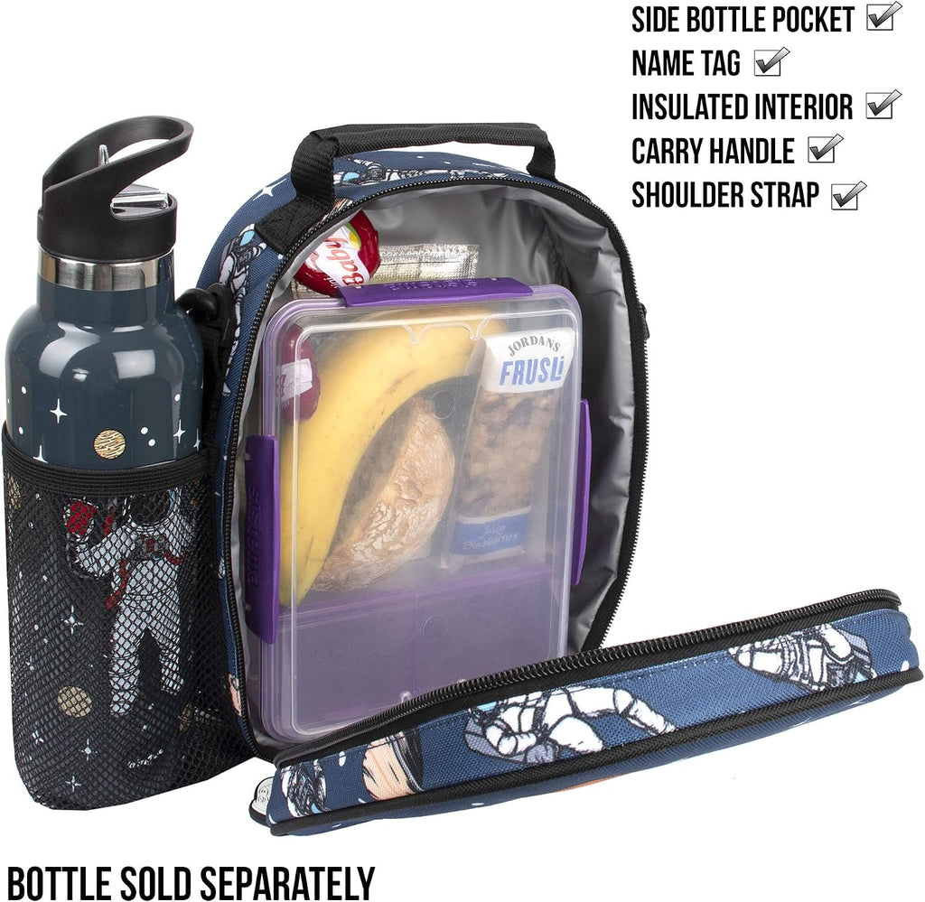 Kids Lunch Bag for School - Insulated with Water Pocket