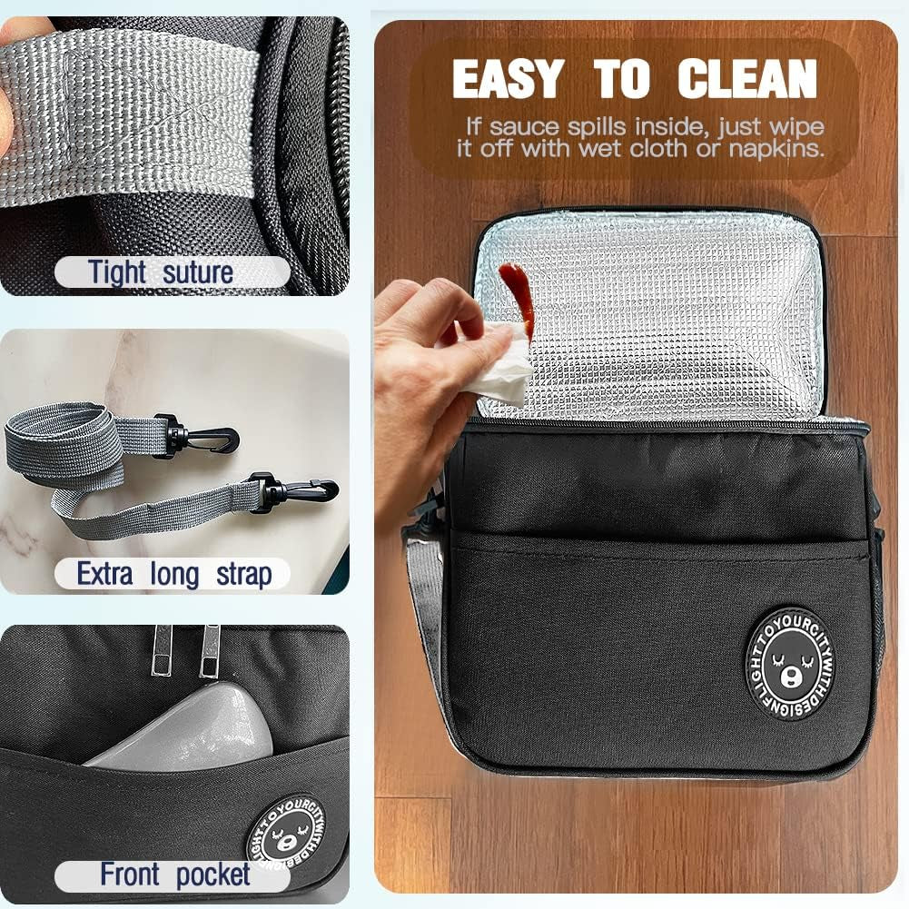 Lunch Bag, Insulated 7.9L Cooler Bag Waterproof Leak-Proof for Outdoor, Beach, Camping, BBQ, Travel