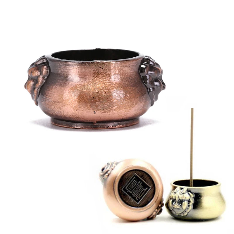 1PC Alloy Incense Burner Stick Holder Lotus Incense Burner 12 Styles