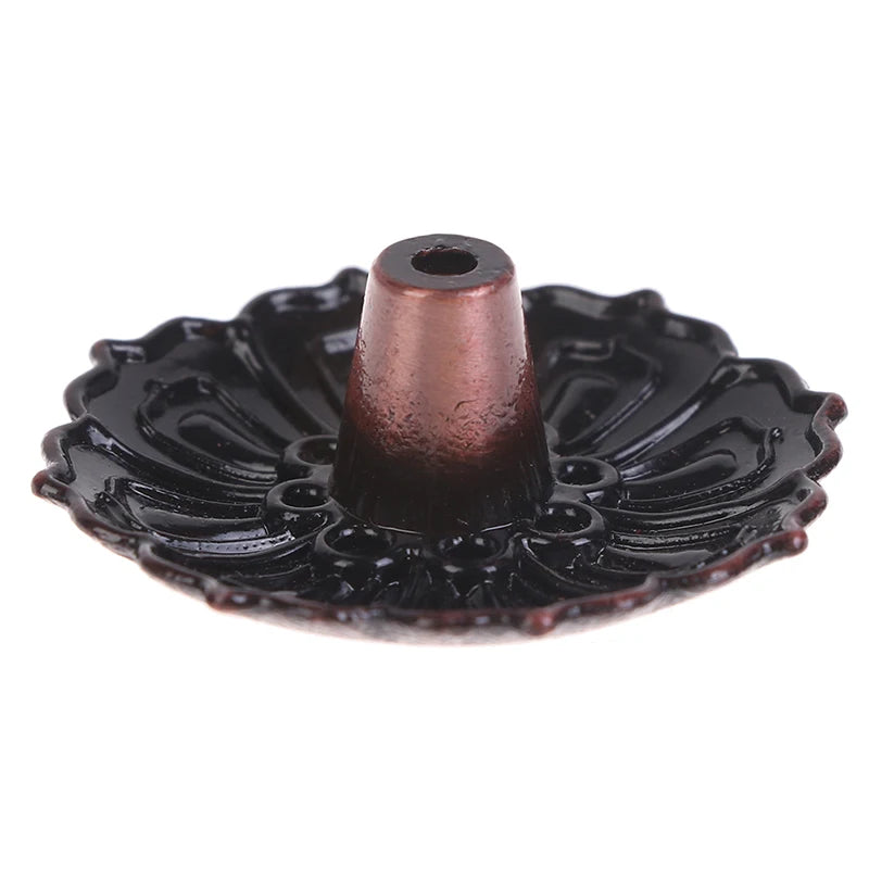 1PC Alloy Incense Burner Stick Holder Lotus Incense Burner 12 Styles