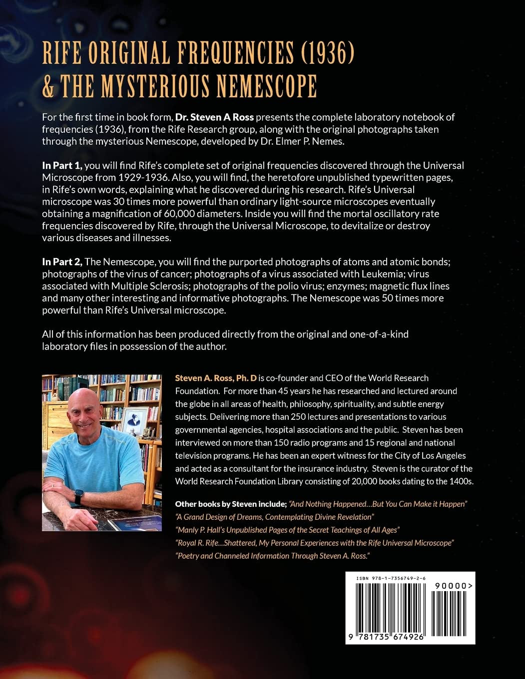 Rife Original Frequencies (1936) & the Mysterious Nemescope