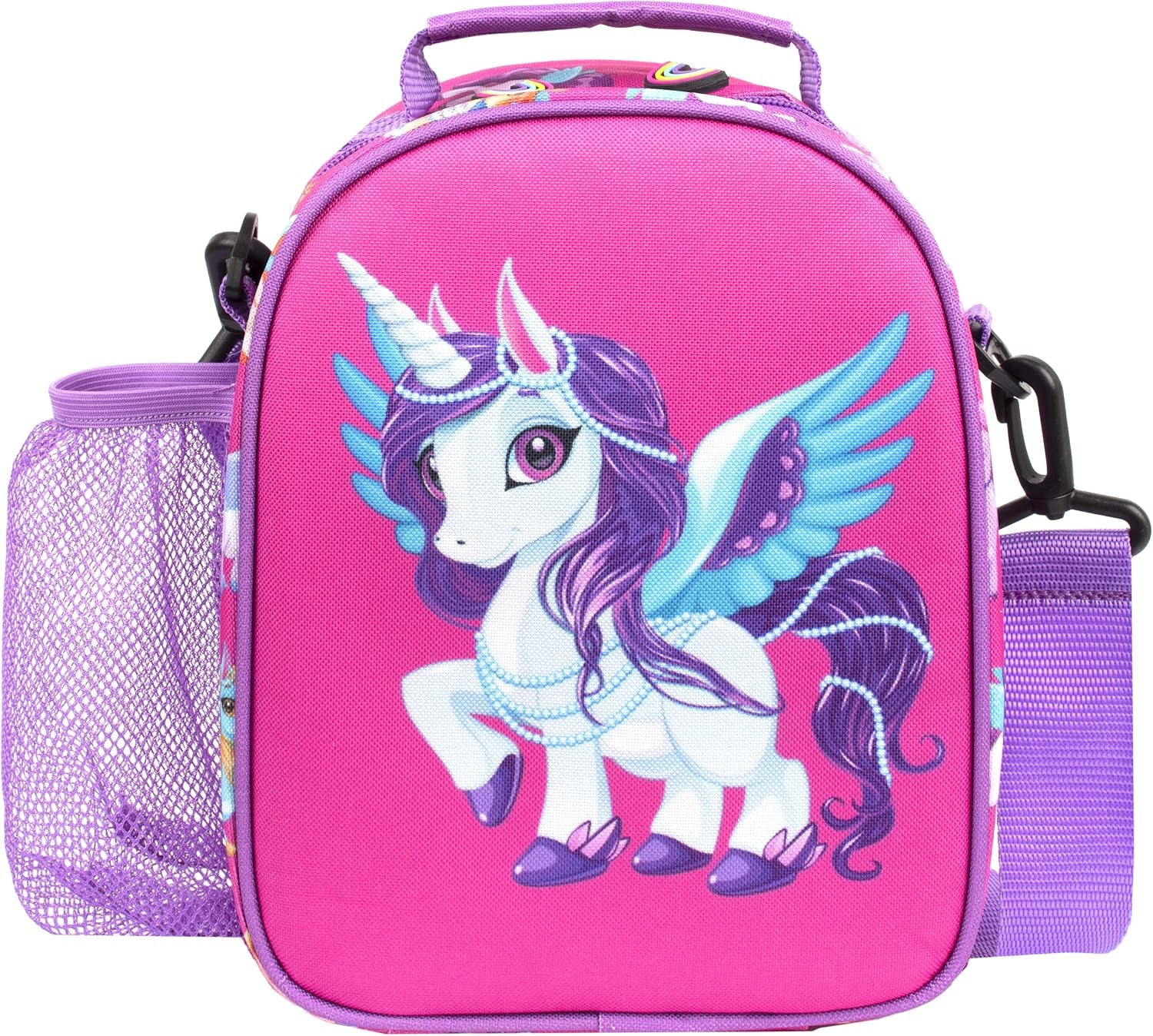 Kids Lunch Bag for School - Insulated with Water Pocket