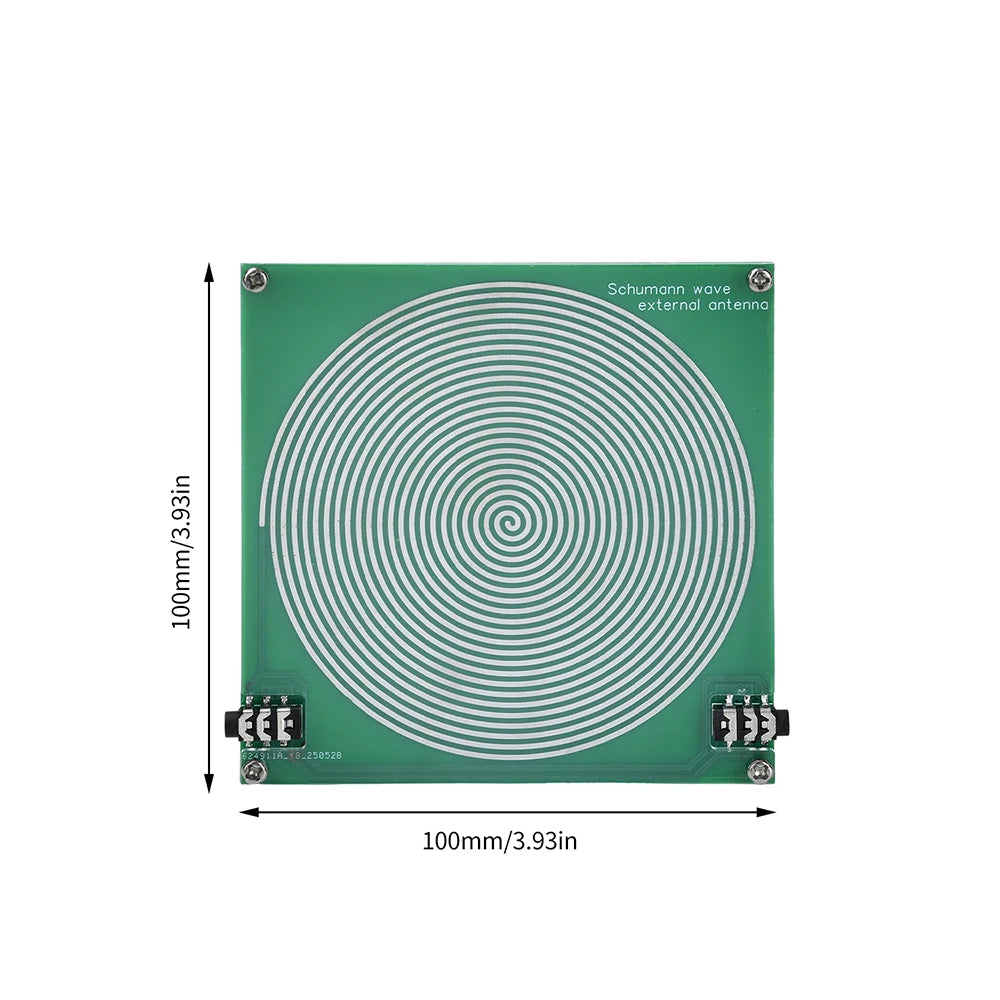 DC 5V Adjustable Frequency Schumann Wave Generator (0.1-99999Hz) Sine Wave Can Be Connected to External Antenna & Micro USB