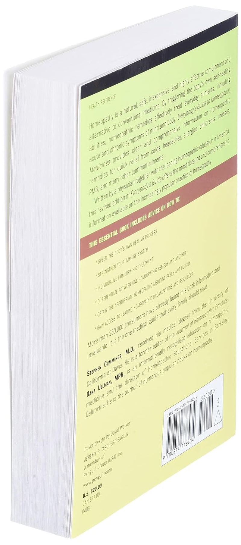 Everybody'S Guide to Homeopathic Medicines: Safe and Effective Remedies for You and Your Family, Updated