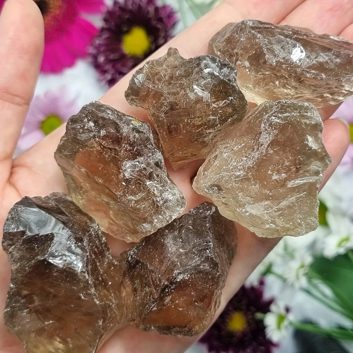 Raw Smokey Quartz Chunk, Rough Smoky Quartz Crystal, Protection Crystals, Healing Crystals, Natural Crystals