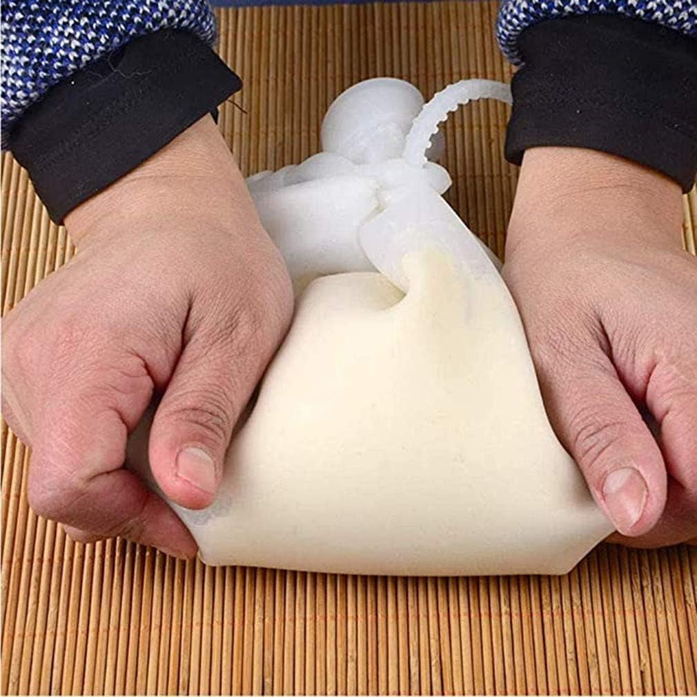 Silicone Kneading Bags, Reusable Food-Grade Silicone, for Bread, Pastry, Pizza & Tortilla, Flour-Mixing Preservation Bags 2 Pcs